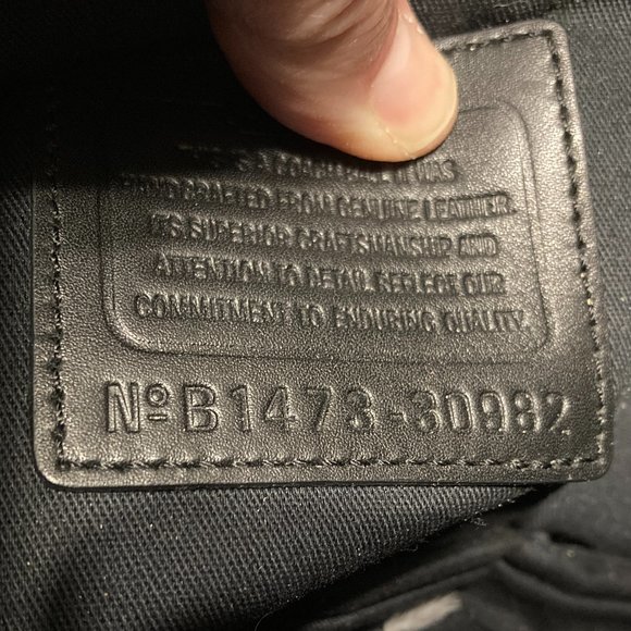 Coach White Camel/Brown Edgepaint Borough Bag Glove-Tanned Leather Satchel - Med - Picture 6 of 15